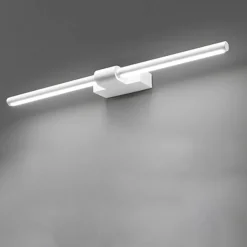 Applique Da Bagno-Perenz Illuminazione Applique bianco per specchio 12w 3000k 64cm line