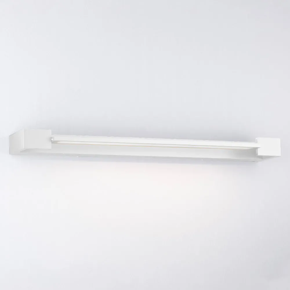 Applique Da Bagno-Selezionato da Mazzolaluce Applique bianco per specchio da bagno parabola orientabile