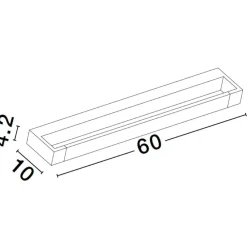 Applique Da Bagno-Selezionato da Mazzolaluce Applique bianco per specchio da bagno parabola orientabile