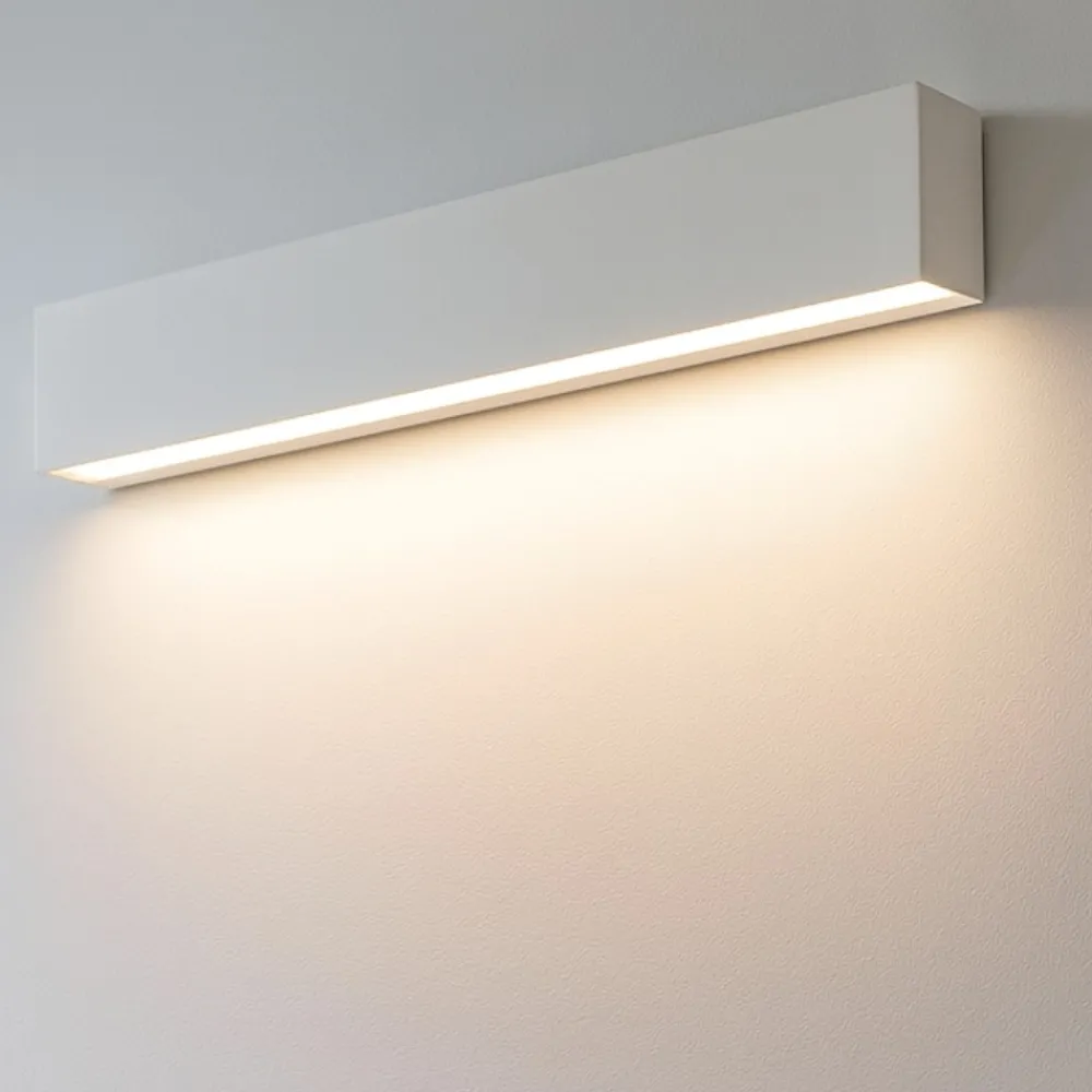 Applique Da Parete-Selezionato da Mazzolaluce Applique bianco rettangolare moderna led 11w 3000k