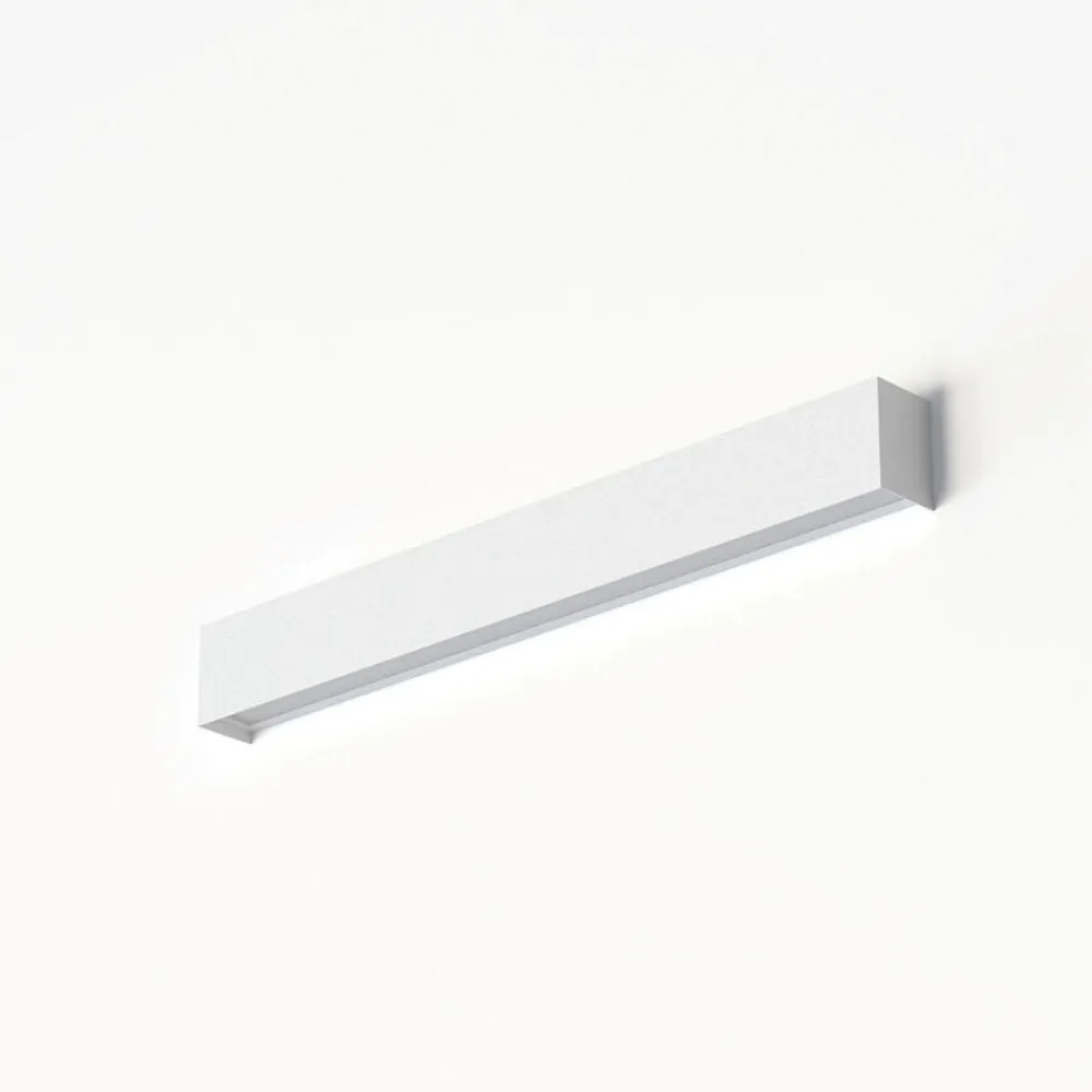 Applique Da Parete-Selezionato da Mazzolaluce Applique bianco rettangolare moderna led 11w 3000k