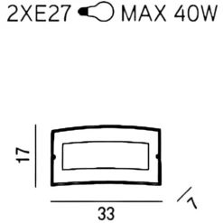 Applique Da Parete-Perenz Illuminazione Applique bianco vetro curvo per interno moderni