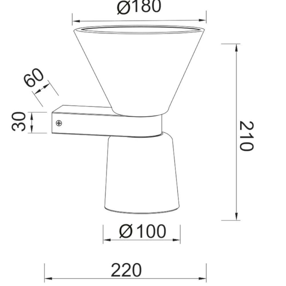 Applique Da Parete-Selezionato da Mazzolaluce Applique biemissione oro vetro trasparente stile contemporaneo