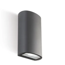 Applique Da Esterno-Selezionato da Mazzolaluce Applique biemissione per esterno grafite led 20w 4000k ip54