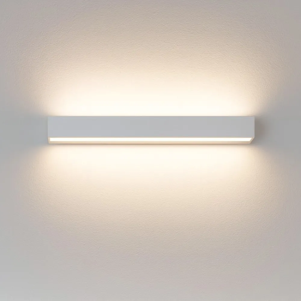 Applique Da Parete-Top Light Applique bios bianca rettangolare led 24w 3000k 4000k