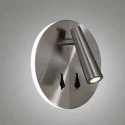 Applique Camera Da Letto-Selezionato da Mazzolaluce Applique camera da letto led 3000k nickel da lettura