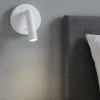 Applique Camera Da Letto-Selezionato da Mazzolaluce Applique camera da letto led 3000k orientabile bianco