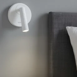 Applique Camera Da Letto-Selezionato da Mazzolaluce Applique camera da letto led 3000k orientabile bianco