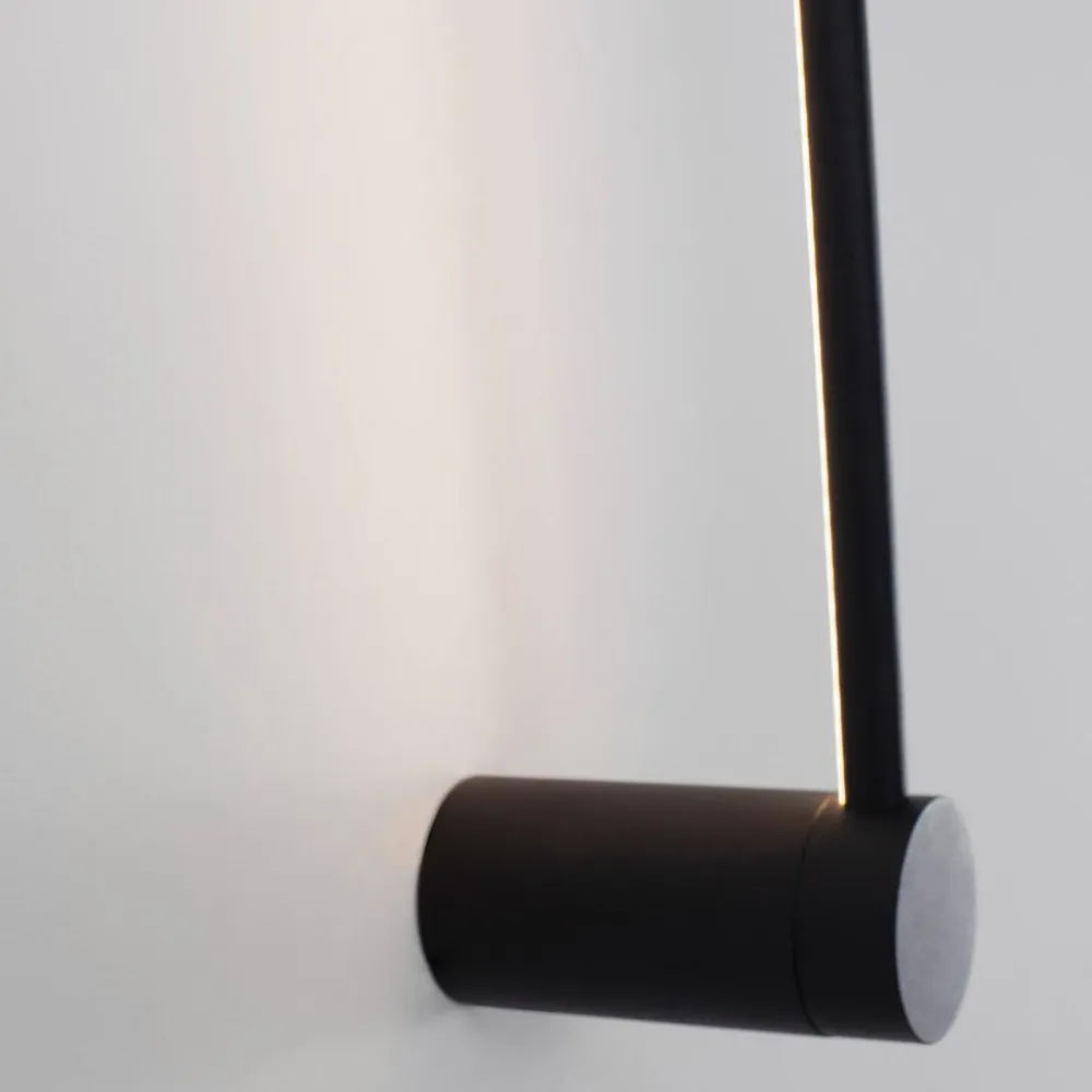 Applique Camera Da Letto-Selezionato da Mazzolaluce Applique camera da letto nera nera led 17w 3000k
