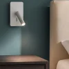 Applique Camera Da Letto-Selezionato da Mazzolaluce Applique camera da letto 3w 3000k orientabile grigio