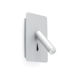 Applique Camera Da Letto-Selezionato da Mazzolaluce Applique camera da letto 3w 3000k orientabile grigio