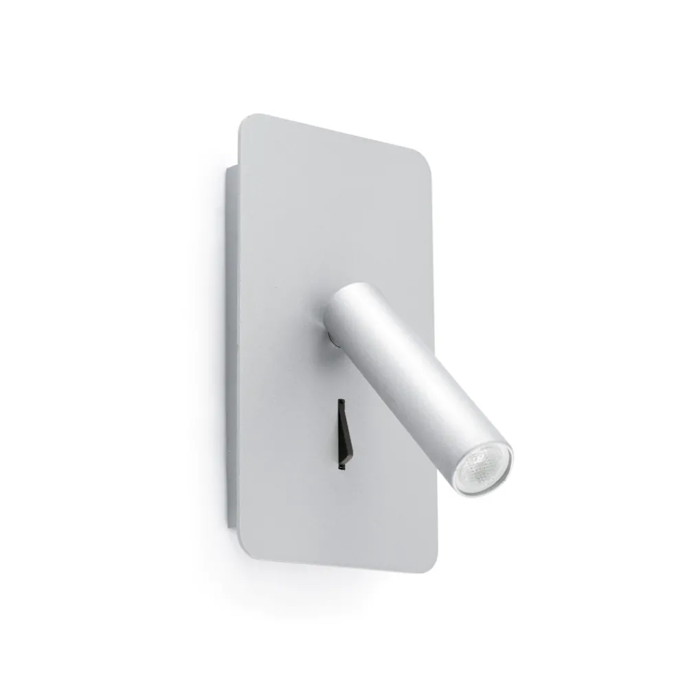 Applique Camera Da Letto-Selezionato da Mazzolaluce Applique camera da letto 3w 3000k orientabile grigio