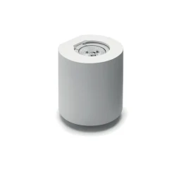 Applique Da Parete-Selezionato da Mazzolaluce Applique cilindro bianco verniciabile in gesso pitturabile
