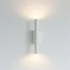 Applique Da Parete-Selezionato da Mazzolaluce Applique cilindro da parete rigato bianco led 11w 3000k