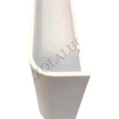 Applique Da Parete-Perenz Illuminazione Applique 83cm led 30w 3000k bianca moderna wey perenz