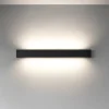 Applique Da Parete-Selezionato da Mazzolaluce Applique 90cm moderna led 36w 3000k rettangolare nero