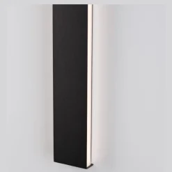 Applique Da Parete-Selezionato da Mazzolaluce Applique 90cm moderna led 36w 3000k rettangolare nero