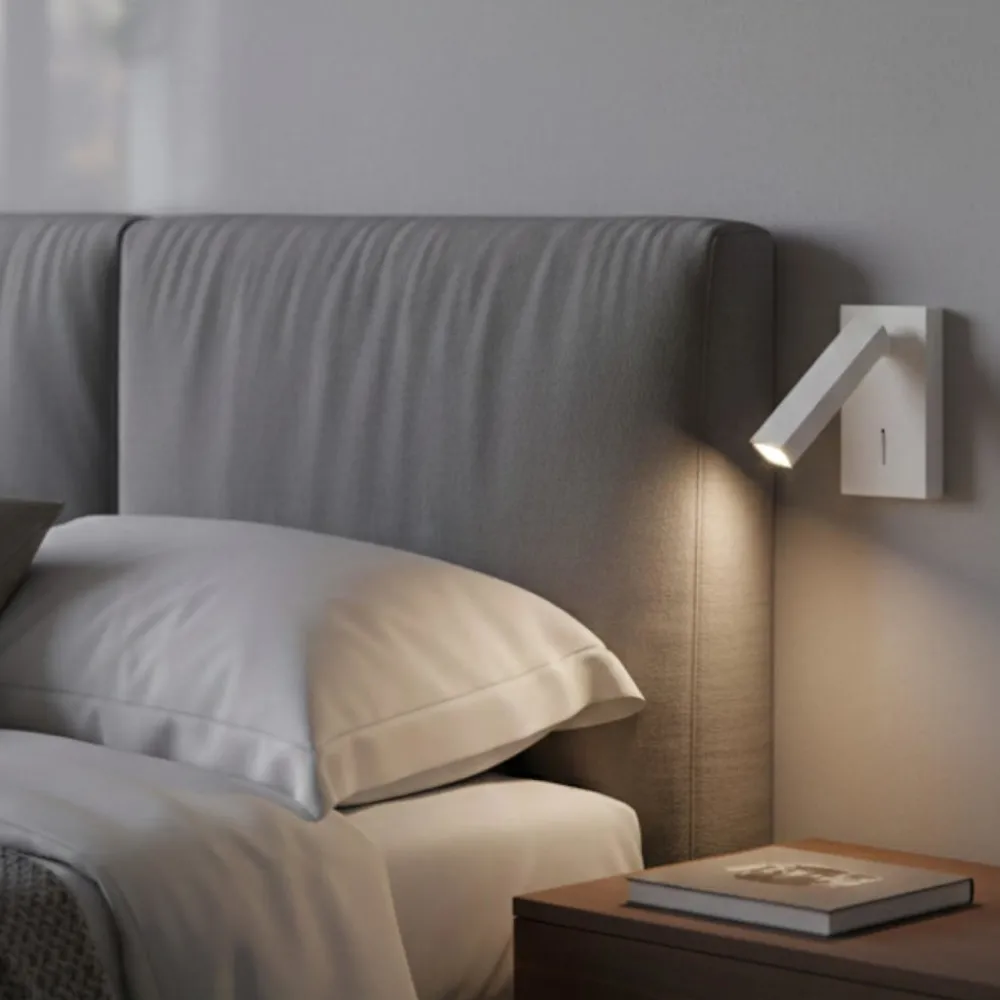 Applique Camera Da Letto-Selezionato da Mazzolaluce Applique comodino camera da letto bianca led 3000k orientabile
