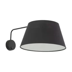Applique Camera Da Letto-Selezionato da Mazzolaluce Applique con braccio orientabile nero per comodino camera da letto