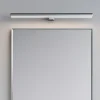 Applique Da Bagno-Selezionato da Mazzolaluce Applique con clip per specchio bagno 63cm cromo 18w 3000k