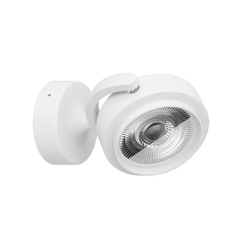 Applique Da Parete-Linea Light Applique con spot led 11w eta bianco orientabile