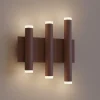 Applique Da Parete-Selezionato da Mazzolaluce Applique corten marrone led 3000k moderna per pareti