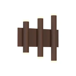 Applique Da Parete-Selezionato da Mazzolaluce Applique corten marrone led 3000k moderna per pareti