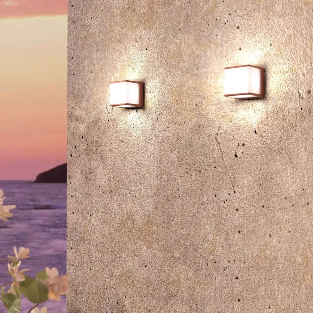 Applique Da Esterno-Top Light Applique corten per esterno balcone moderna dubai