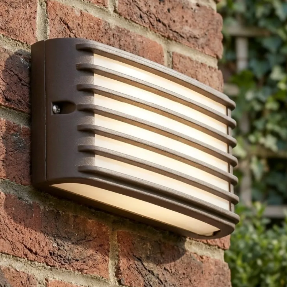 Applique Da Esterno-Selezionato da Mazzolaluce Applique corten per esterno moderna led 10w 4000k