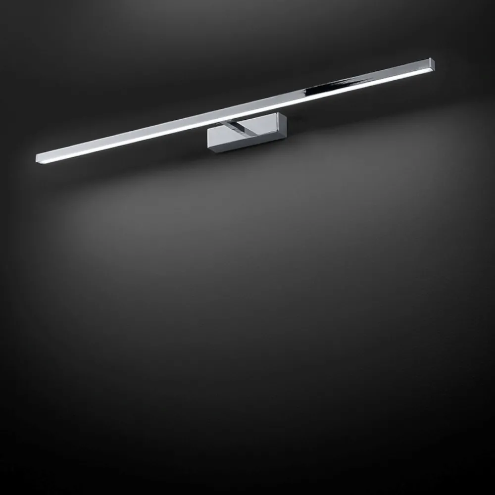 Applique Da Bagno-Perenz Illuminazione Applique cromo da specchio 102cm led cct riga
