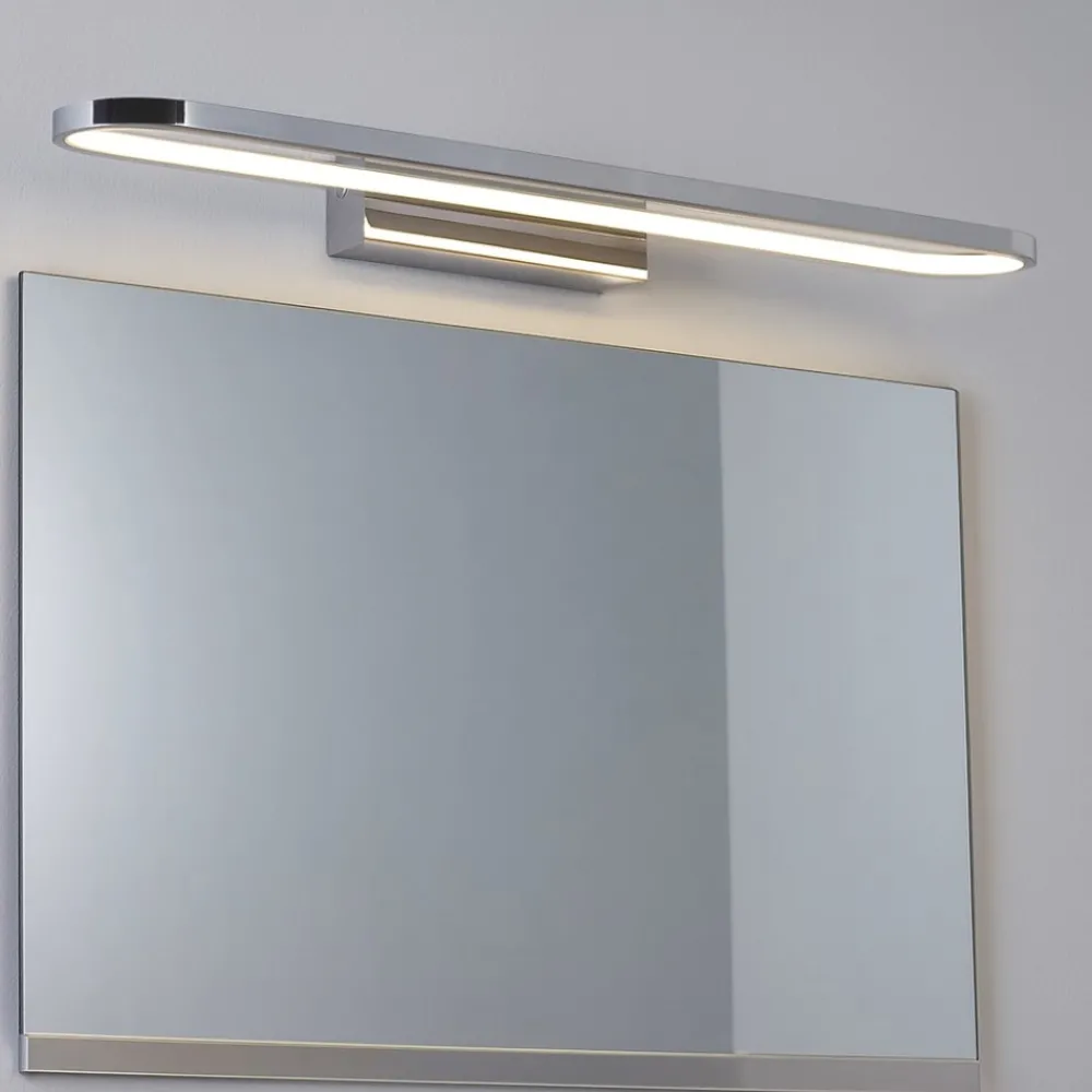 Applique Da Bagno-Selezionato da Mazzolaluce Applique cromo per bagno 60cm led 22w 3000k ip44