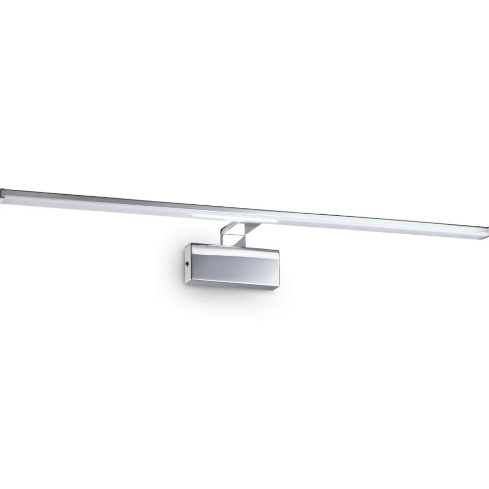 Applique Da Bagno-Ideal Lux Applique cromo per bagno 18w 3000k alma ap d81