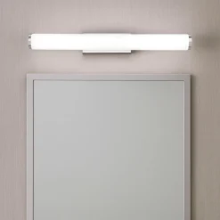 Applique Da Bagno-Selezionato da Mazzolaluce Applique cromo per specchio bagno 60cm led 6w 3000k