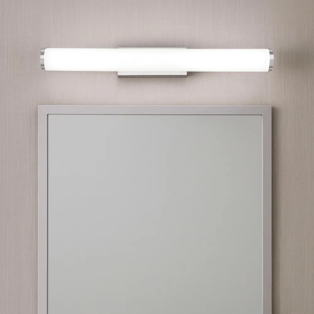 Applique Da Bagno-Selezionato da Mazzolaluce Applique cromo per specchio bagno 60cm led 6w 3000k
