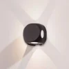 Applique Da Esterno-Selezionato da Mazzolaluce Applique cubo per esterno nero 3000k 4 fasci di luce