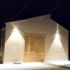 Applique Da Esterno-Selezionato da Mazzolaluce Applique cubo 20w 3000k xl led grigio antracite per esterno