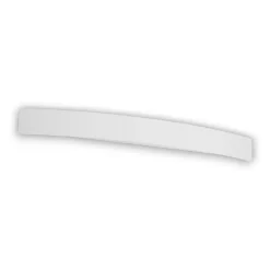 Applique Da Parete-Linea Light Applique curve bianco led 35w 3000k moderna
