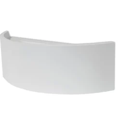 Applique Da Parete-Selezionato da Mazzolaluce Applique curvo led 18w 3000k gesso ceramica bianca