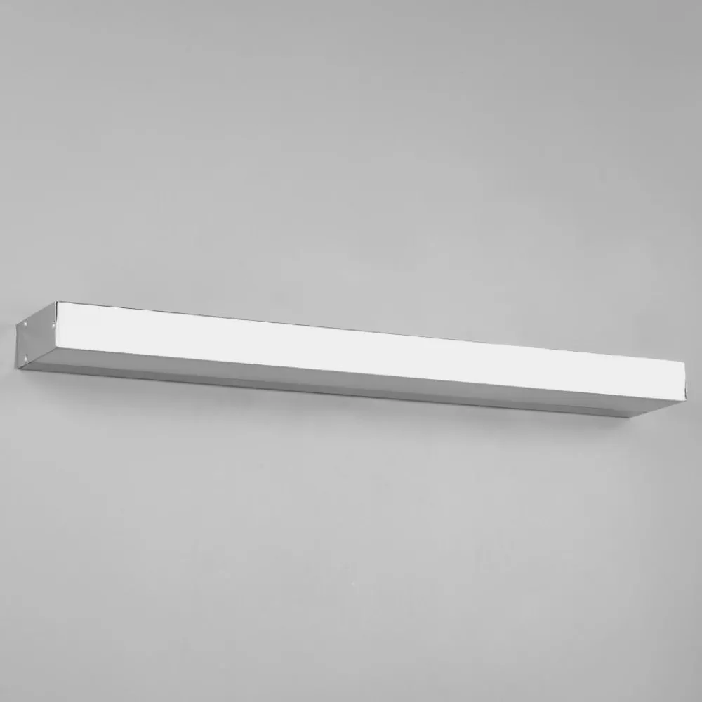 Applique Da Bagno-Selezionato da Mazzolaluce Applique da bagno bianca rettangolare led 8w 3000k