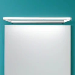 Applique Da Bagno-Linea Light Applique da bagno 43cm circular cromo led 8w 3000k fp