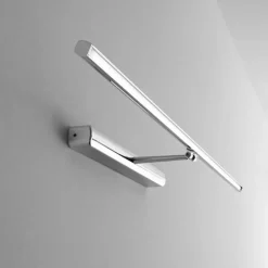 Applique Da Bagno-Linea Light Applique da bagno cromo led 2700k straight ip40