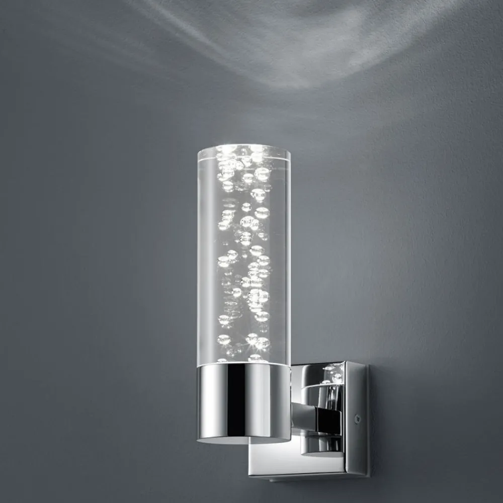Applique Da Bagno-Selezionato da Mazzolaluce Applique da bagno design moderno led 3w cromo
