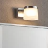 Applique Da Bagno-Selezionato da Mazzolaluce Applique da bagno led 5w 3000k cromo ip44