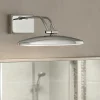 Applique Da Bagno-Ideal Lux Applique da bagno mirror 20 ap2 cromo luce orientabile