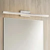 Applique Da Bagno-Selezionato da Mazzolaluce Applique da bagno moderno cromo led 18w 3000k per specchio