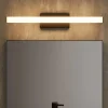 Applique Da Bagno-Selezionato da Mazzolaluce Applique da bagno moderno nera led 12w 3000k ip44