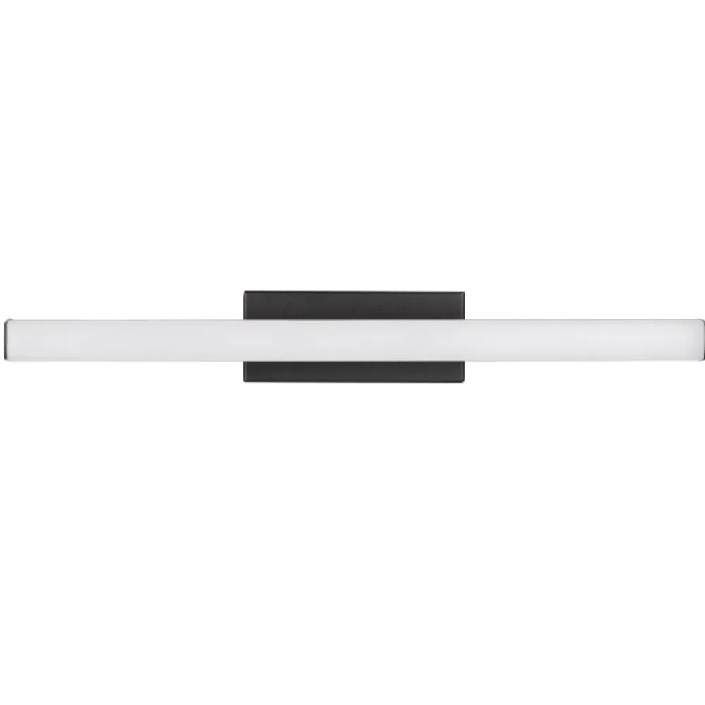 Applique Da Bagno-Selezionato da Mazzolaluce Applique da bagno moderno nera led 12w 3000k ip44