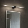Applique Da Bagno-Ideal Lux Applique da bagno nero led 13w 3000k theo ap d075
