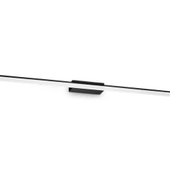 Applique Da Bagno-Ideal Lux Applique da bagno 19w riflesso ap d82 nera