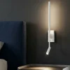 Applique Camera Da Letto-Selezionato da Mazzolaluce Applique da comodino bianco con luce da lettura led 9w 3000k